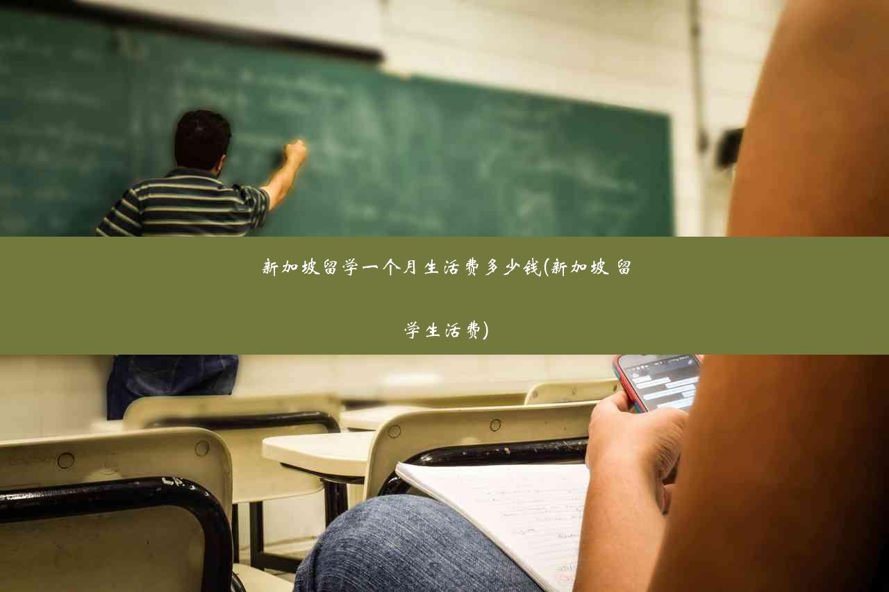 新加坡留学一个月生活费多少钱(新加坡 留学生活费)